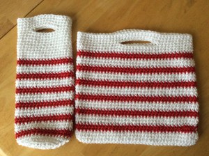 Peppermint gift bag set